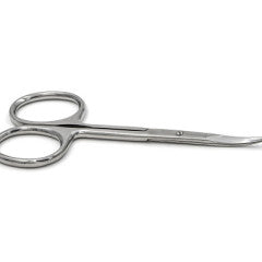 Cuticle Scissors Pro for left-handed with Curved Blades model EXPERT 11 TYPE 2 (SE11/2) - blades 21 mm #418