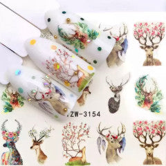 Water Decal Deer YZW- 3154