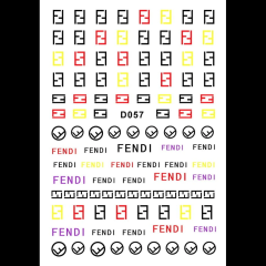 Designer Fendi stickers #1