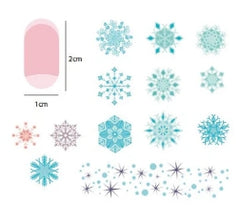 Steel Stamping Plate (14cm x 9cm) CJSC-14 Diamonds In Ice