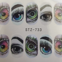 Water Decal Eye STZ 733