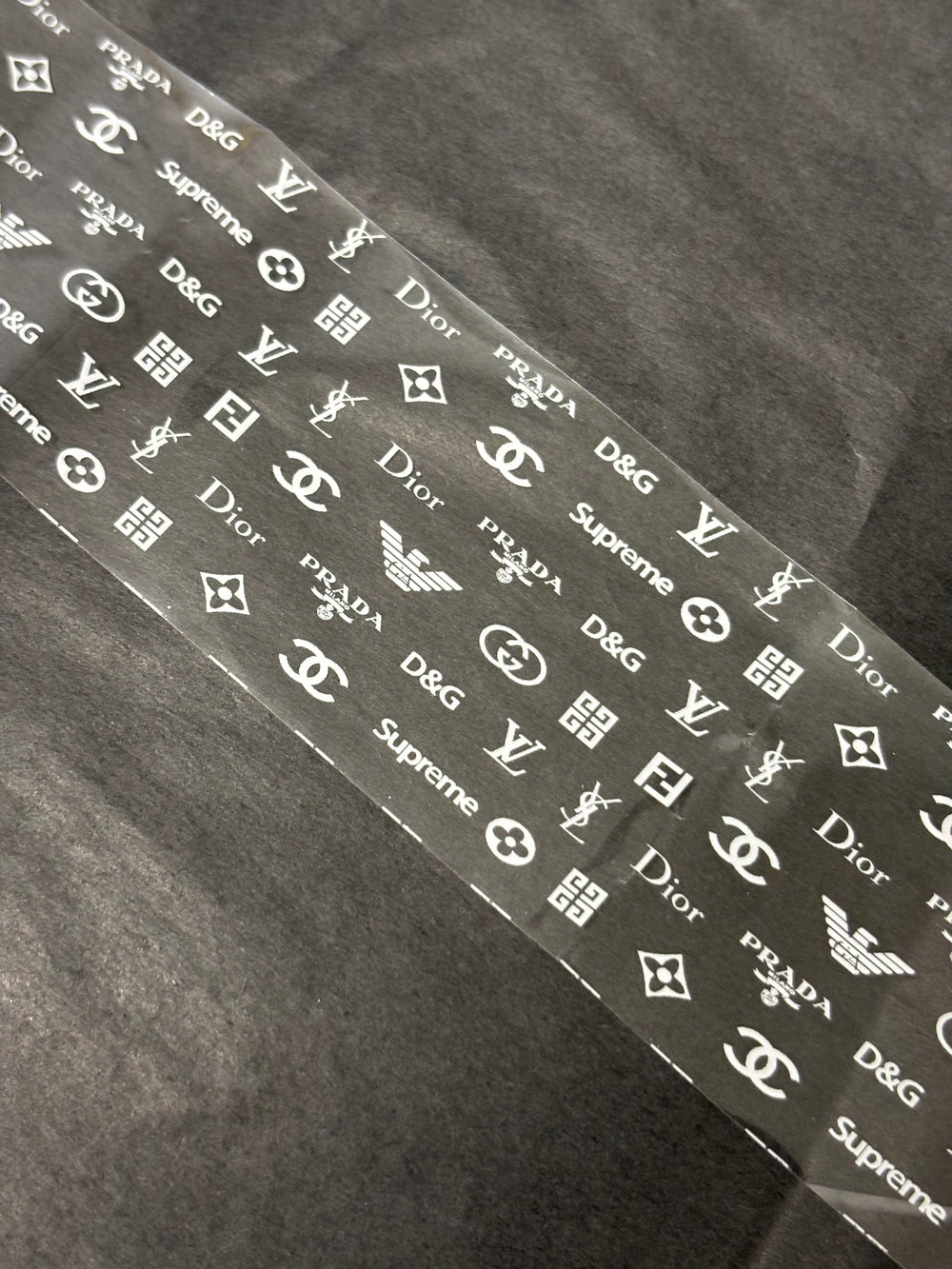 Mixed Brands Foil Clear/ White
