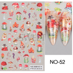 Fall Stickers Gnomes No-52