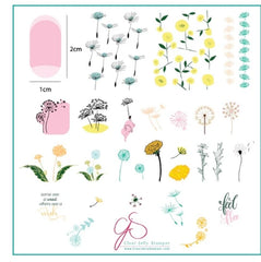 Plaque d'estampage en acier (8 x 8) CjS-158 N'hésitez pas