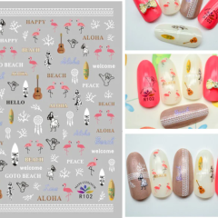 Flamingo Stickers R102