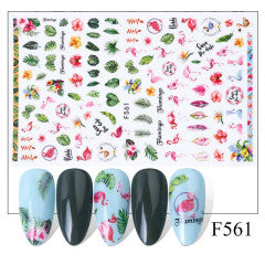 Flamingo stickers F561