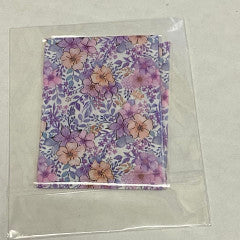 Flower Foil Sheet (#14)