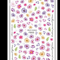 Flower Stickers F805