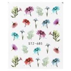 Flower Water Decal STZ-685