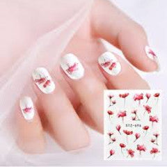 Water Decal Flower STZ-696