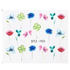 Flower Water Decal STZ-700