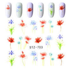 Water Decal Flower STZ-703