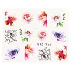 Flower Water Decal STZ-922