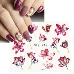 Flower Water Decal STZ-942