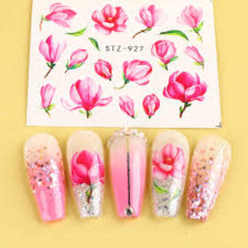 Flower Water Decals STZ-927