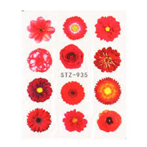 Flower Water Decals STZ-935