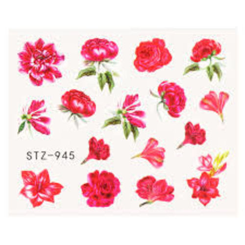 Flower Water Decals STZ-945