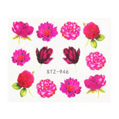 Flower Water Decals STZ-946