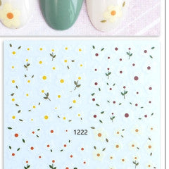 Flower stickers 1222