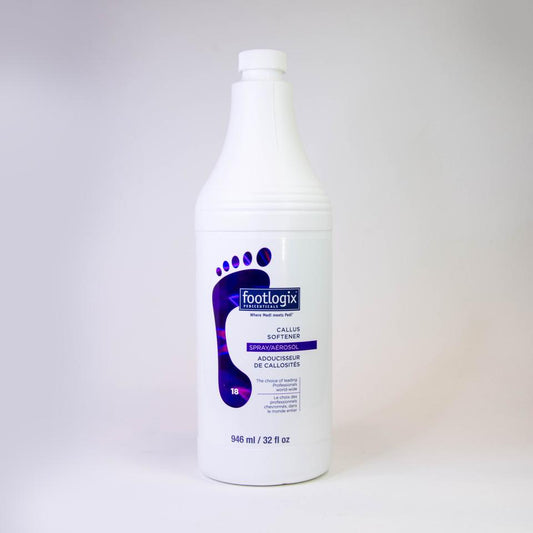 Adoucisseur de callosités professionnel Footlogix 946 ml