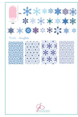 Steel Stamping Plate (14cm x 9cm) CJS-144 Frosted