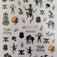 Halloween Stickers XF3110