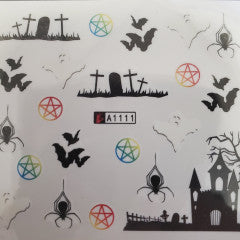 Water Decal Evil Halloween A1111