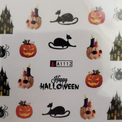 Halloween Water Decal A1112