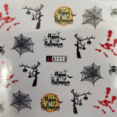 Halloween Water Decal A1113