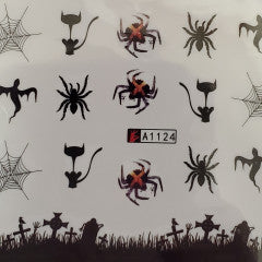 Halloween Water Decal A1124