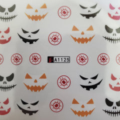 Halloween Water Decal A1125