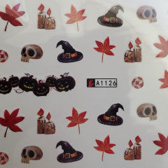 Water Decal Halloween A1126