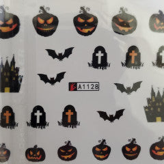 Water Decal Headstone Halloween A1128