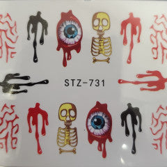 Water Decal Blood Halloween STZ-731