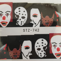 Water Decal Characters Halloween STZ-742