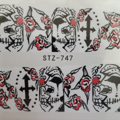 Halloween Water Decal STZ-747