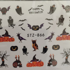 Halloween Water Decal STZ-866