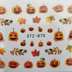 Halloween Water Decal STZ-870