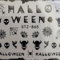 Halloween Water Decal STZ 865