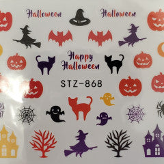 Halloween Water Decal STZ 868