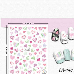 Heart Stickers CA-140