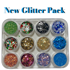 Holiday 2021 12 Glitter Assortment Tray