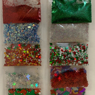 Holiday Glitter Book (10 paillettes) édition limitée