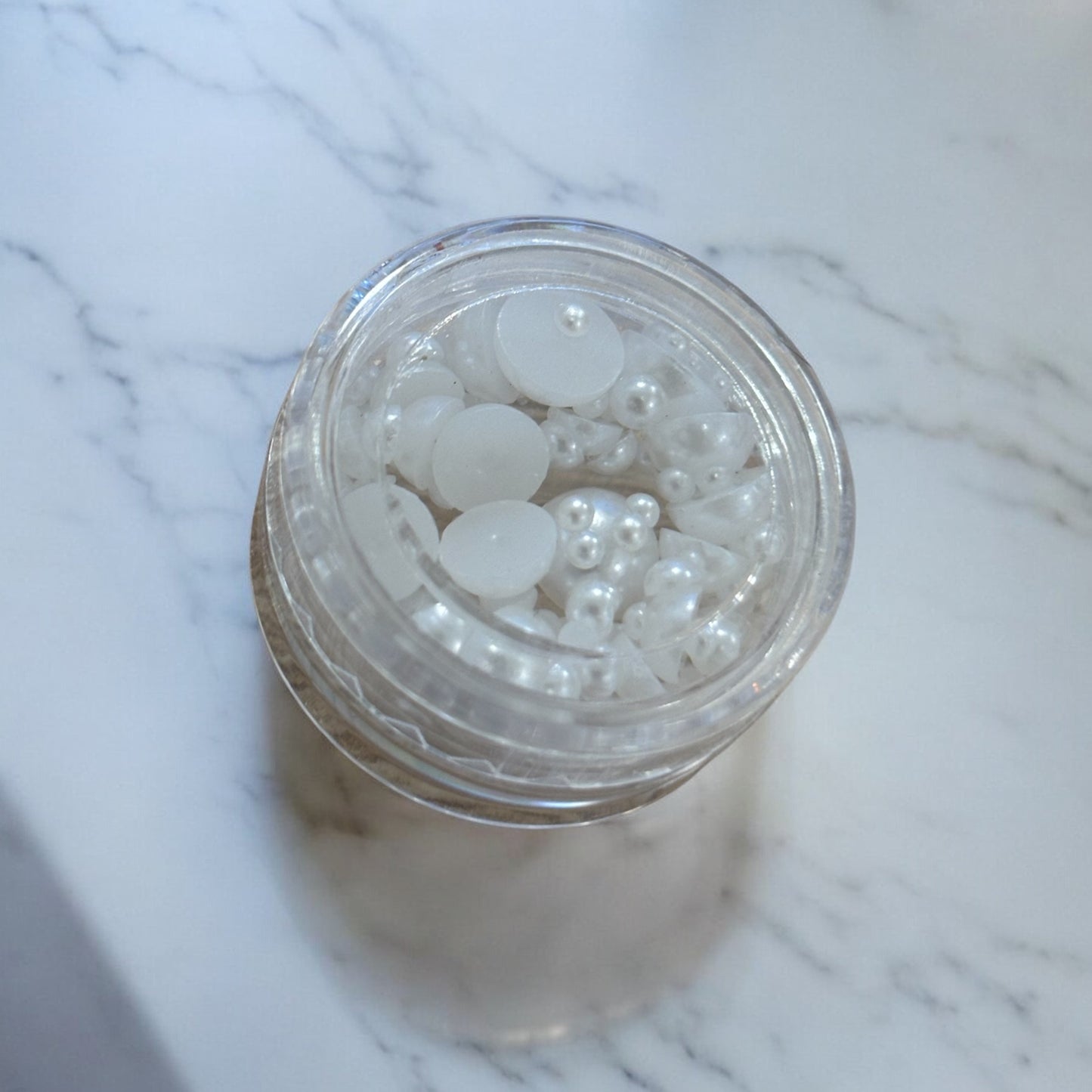 White pearls (Half Cut) Mix Mixes