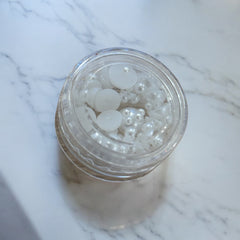 White pearls (Half Cut) Mix Mixes