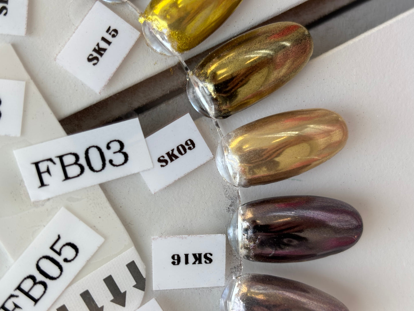 Mirror Chrome Gold FB03