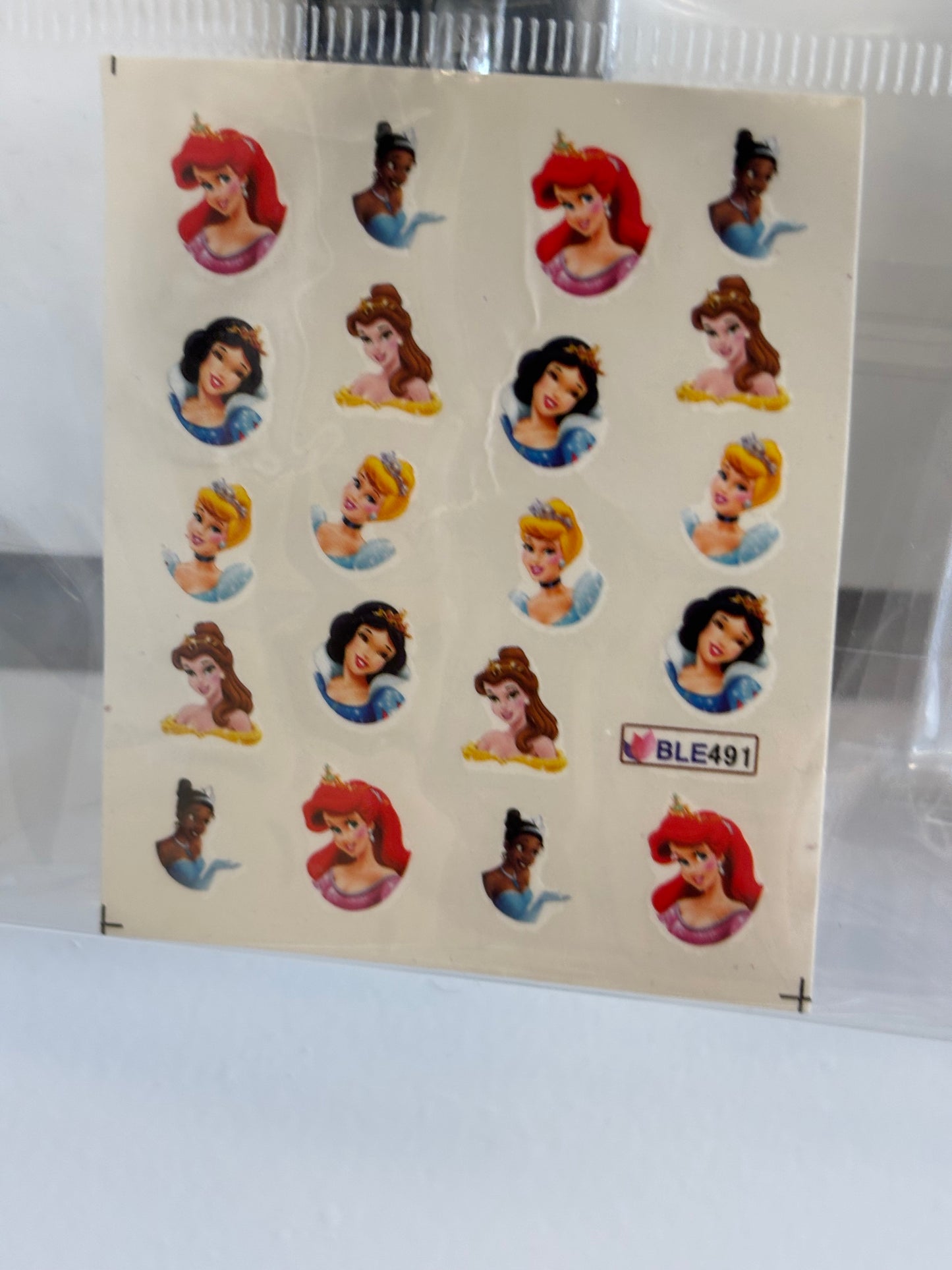 Water Decal Disney Princesses BLE491