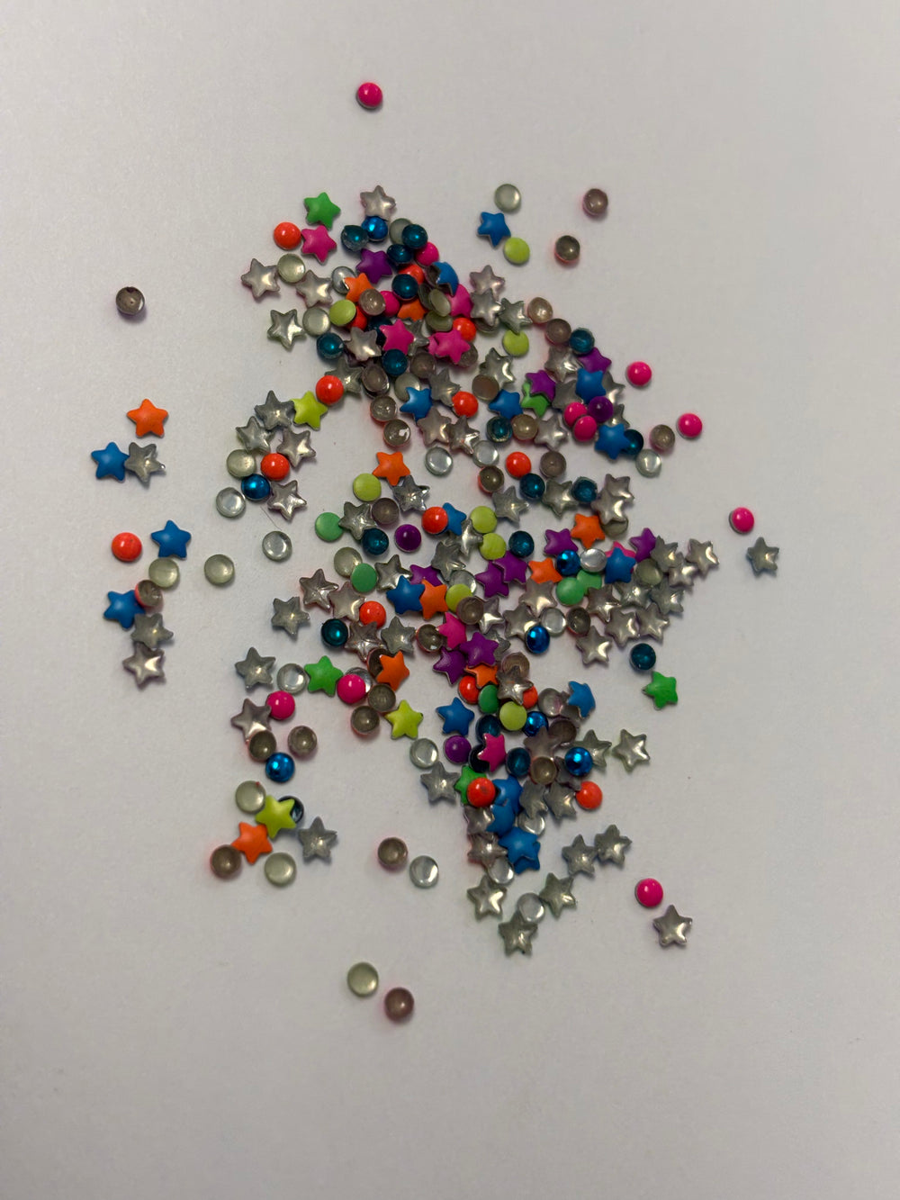 Metal Charms Mix Circles/ Stars