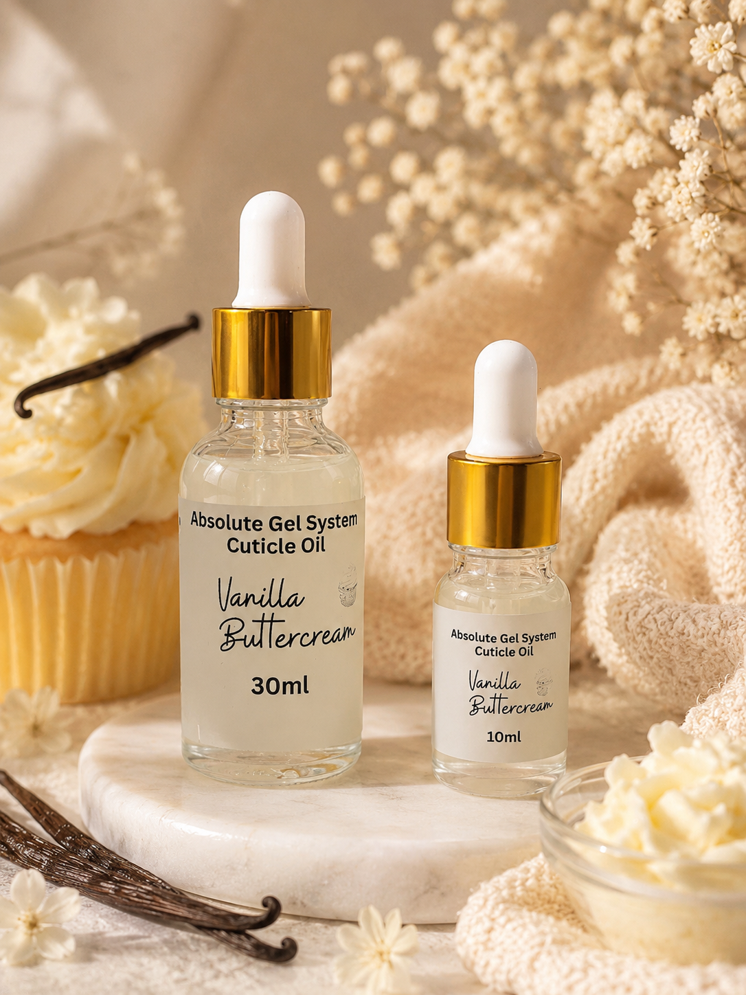 Vanilla Buttercream Cuticle Oil