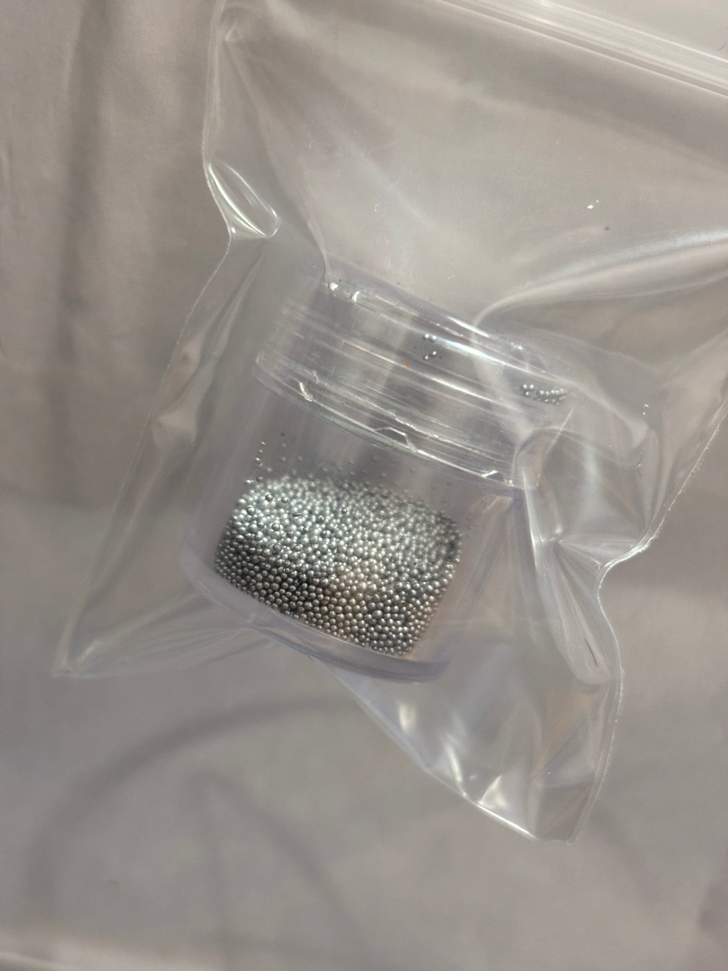 Caviar Beads Silver